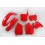 CR 125 1995-1997 & CR 250 1995-1996 PLASTICS KIT UFO -RED