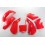 CR 125 1998-1999 & CR 250 1997-1999 PLASTICS KIT UFO -RED