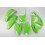 KXF 250 2018-2020 UFO Plastics kit- Green