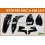 KTM 625-640-660 SMC-LC4 2000-2005 Plastics kit UFO -Black
