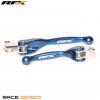 WRF 250-450 2005-2015 RFX Race Forged Flexible Lever Set -Blue