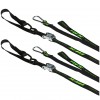 RFX Race Series 1.0 Tie Downs (Limited Edition Black/Hi-Viz) with Extra Loop and Carabiner Clip