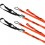 RFX Race Series 1.0 Tie Downs (Orange/Black)