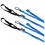 RFX Race Series 1.0 Tie Downs (Blue/Black)