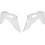Husqvarna TC/TE/FC/FE/TX 2020-2023 Radiator covers - white 20-21