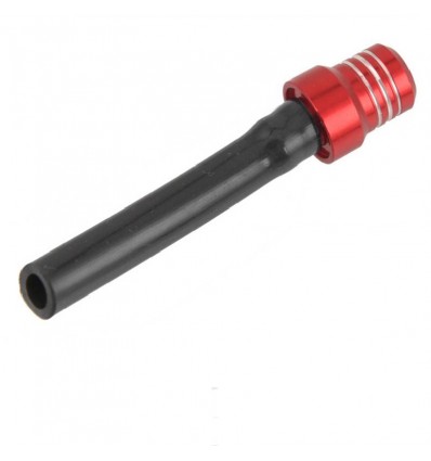 RFX Race Series Vent Tube - Shorty Inc 1 Way Cap -RED
