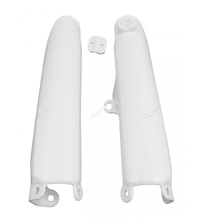 HUSQVARNA CR/WR /TC/TE 2008-2013  RACETECH FORK GUARDS WHITE COLOR