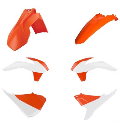 KTM EXC EXCF 2014-2016 PLASTICS KIT POLISPORT