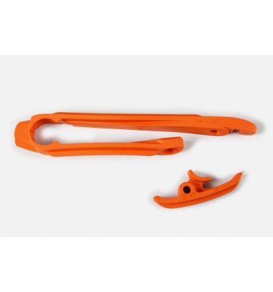 KTM EXC/EXCF 2012-2022 UFO Swingarm Chain Slider -Οrange