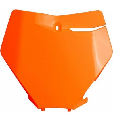 KTM SX-F 2019-2022 UFO Front Number Plate Orange KT04094-127