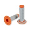 GRIPS RENTHAL DUAL ORANGE/GREY