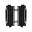 KTM SX-SXF 2023-2025 Polisport Radiator Louvers -Black