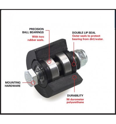 MOOSE RACING CHAIN ROLLER (34mm OUTSIDE DIAMETER)