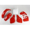 HONDA CR 250 1988-1989 PLASTICS KIT UFO -RED
