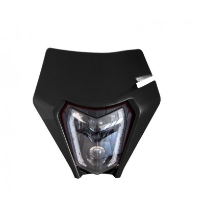 KTM EXC 2023-2024 Μάσκα Φανάρι RACETECH LED Homologated Headlight -ΜΑΥΡΗ