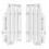 BETA RR X-PRO 2T/4 2025 Radiator Louvers Polisport-White