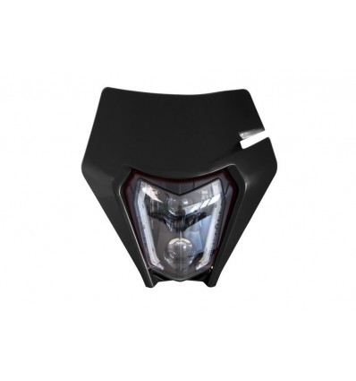 KTM EXC 2023-2024 Μάσκα Φανάρι RACETECH LED Homologated Headlight -ΜΑΥΡΗ