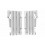 BETA RR 2T/4T 2013-2019 Radiator Louvers Polisport- White