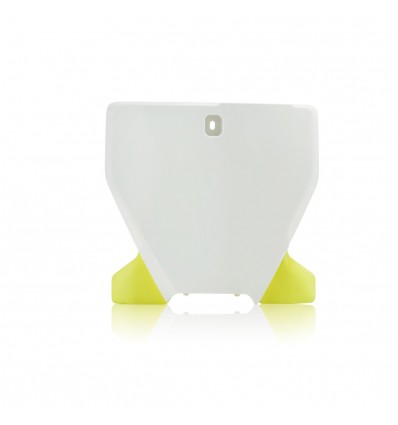 HUSQVARNA TC/FC  2019-2022 Front Number Plate Polisport -White