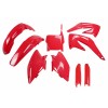 Honda CRF 450R 2004 Full Plastics Kit UFO - RED ALL