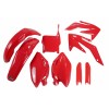 Honda CRF 250R 2004-2005 Σέτ πλαστικά + καλαμίδες UFO - Κόκκινο