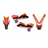 KTM SX 2001-04 & EXC 2003-04 Αυτοκόλλητα BLACKBIRD DREAM 5