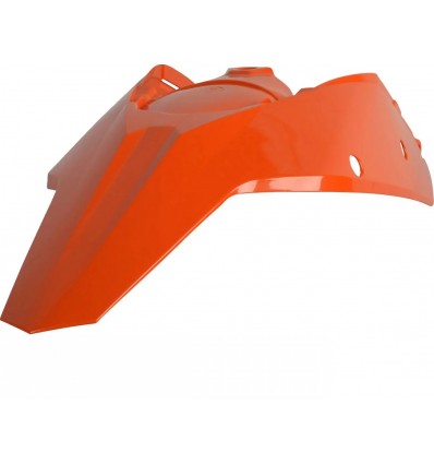 KTM SX-SXF 2007-2010 & EXC-EXCF 2008-2011 Polisport Rear fender - Orange