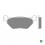 TDM 900 2002-14 & TDM 900 ABS 2005-2010 Rear brake pads Newfren