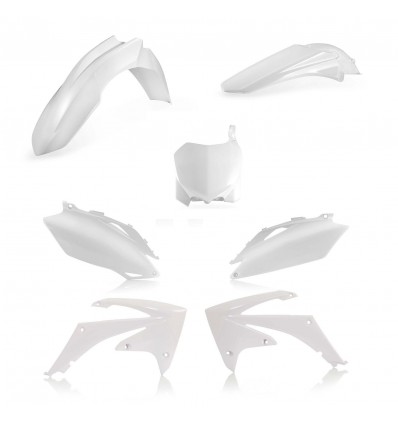 CRF 450R 2009 -2012 & CRF 250R 2010-2013 PLASTICS KIT CEMOTO -WHITE