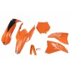 KTM SX-SXF 2007-2010 Σέτ πλαστικά + καλαμίδες UFO - Πορτοκαλί