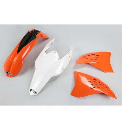 KTM EXC-EXCF 2008-2011 UFO Plastic Kit - OEM Color 2011