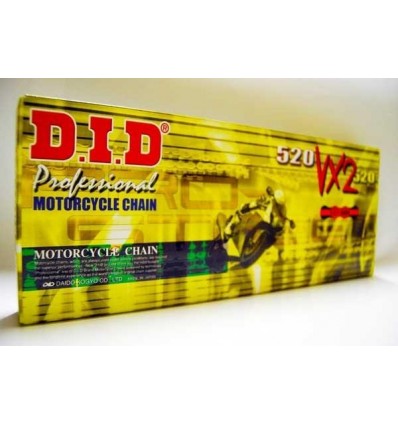DRIVE CHAIN XTZ 660 TENERE DID 520 (VX2 G&B) x 110 