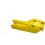 RM 125/250 1999-13 UFO CHAIN GUIDE (YELLOW)