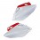 CRF 250R 2006-2009 Καπάκια πίσω UFO (Δίχρωμα)
