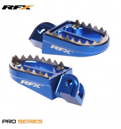 Husqvarna 2014-2015 RFX Pro Series Shark Teeth Footrests (Blue)