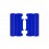 YZ 125-250 2005-2021 Polisport Radiator Louvers (Blue)
