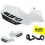 HANDGUARDS UFO VULCAN WHITE