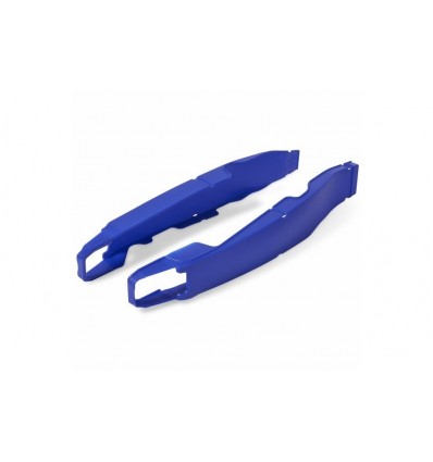 YZ 125-250 2008-2025 Polisport Swingarm Protectors Blue