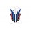 YZ/YZF 2005-07 FORK GUARDS DECALS BLACKBIRD DREAM 3