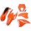 KTM EXC/EXC-F 2009-2011  Σέτ πλαστικά + Πλαστικό μάσκας UFO - ΠΟΡΤΟΚΑΛΙ