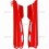CRF250R-RX / CRF450R-RX 2019-2025 UFO Fork Guards -RED