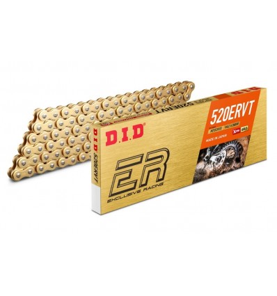 DID 520 ERVT G&G X-RING 120 Links Drive Chain 