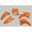 KTM EXC 2014-2016 Σέτ πλαστικά UFO