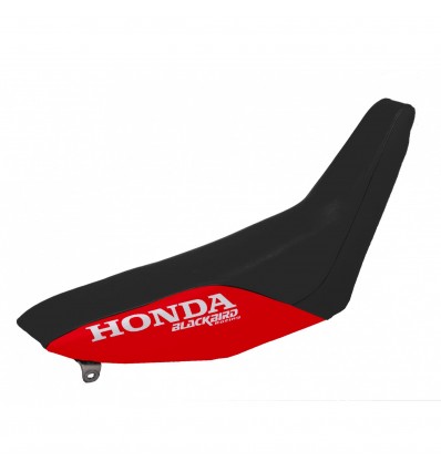 XR 600R 1988-99  SEAT COVER BLACKBIRD TRADITIONAL (BLACK/RED COLOR)