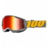 GOGGLES 100% STRATA 2 - IZIPIZI - Mirror Red