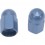 VALVE CAPS BLACK 