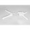 YZ 125/250 1993-01 UFO FRAME GUARD WHITE