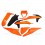 KTM EXC-EXCF 2020-2023 Σέτ πλαστικά UFO  -OEM 2020