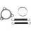 HONDA CR 125 2001-2004  EXHAUST GASKET KIT MOOSE RACING