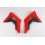 HONDA CRF 450R 2017-20 & CRF 250R 2018-21 Καπάκια ψυγείου UFO